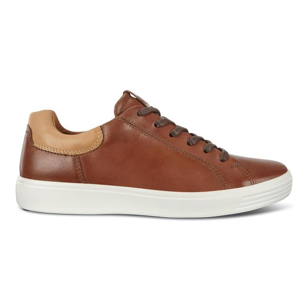 Ecco Soft 7 Street Mens Sneakers Brown Online - India WMI-290674